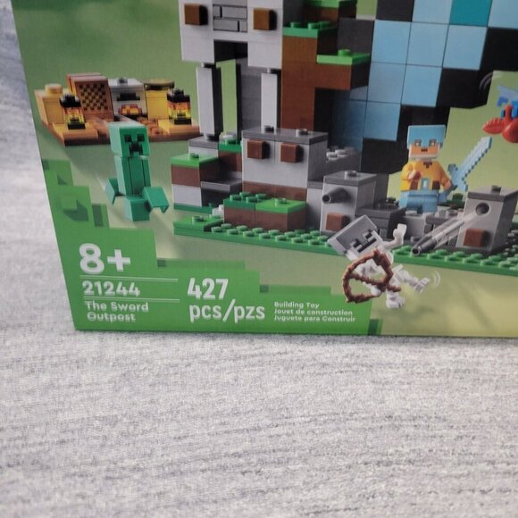 LEGO 21244- Minecraft The Sword Outpost Toy with Mobs - Picture 3 of 6